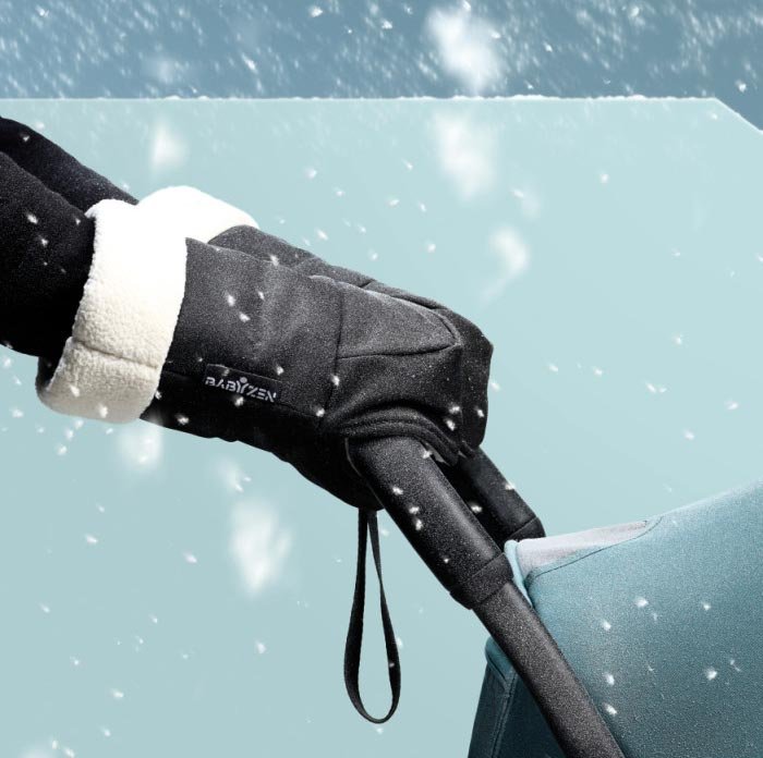 Winterschutz Fäustlinge für den Lenker des YOYO Babyzen Kinderwagen