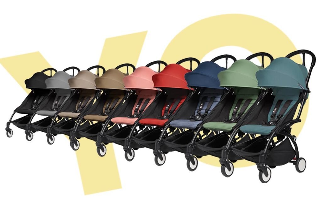 Alle YOYO 2 Babyzen Kinderwagenfarben aus dem 6+ Pack