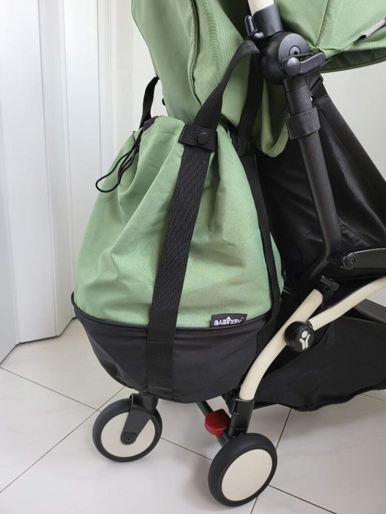 YOYO Babyzen Bag Pfefferminz Kinderwagen am Lenker hängen