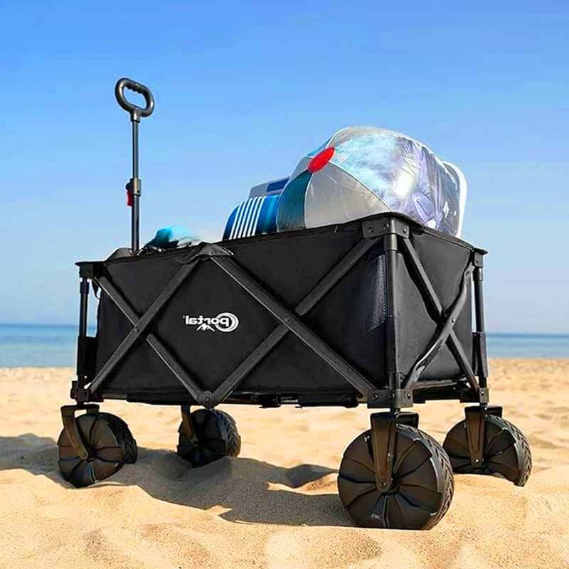 zusammenklappbarer Strandwagen